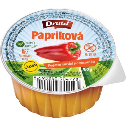 Vegánska nátierka papriková DRUID 100g