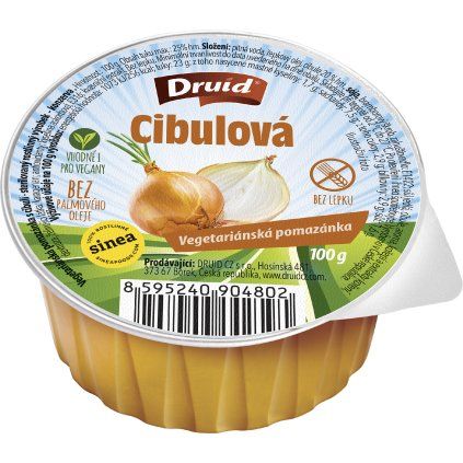 DRUID Vegánska nátierka cibuľová 100g