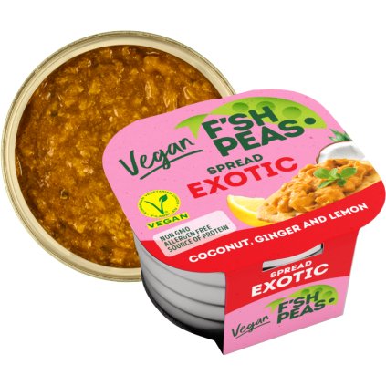 KARAVELA FISH PEAS Exotická nátierka 125g