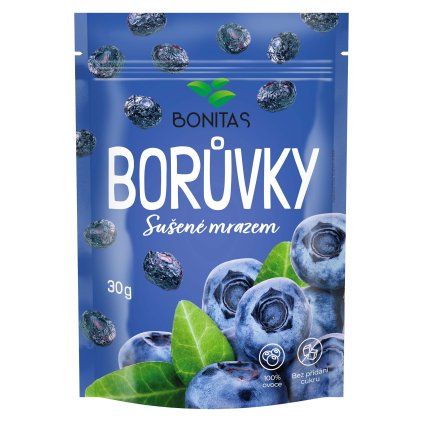 BONITAS Čučoriedky sušené mrazom 30g