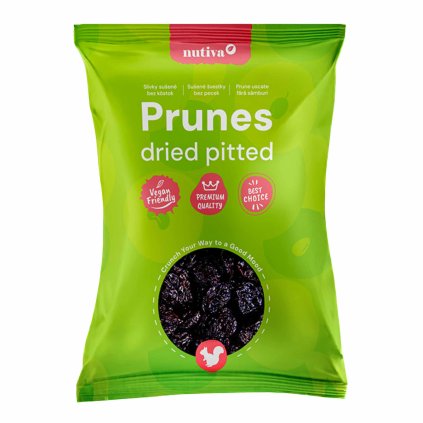 NUTIVA Slivky sušené bez kôstok Premium 1kg