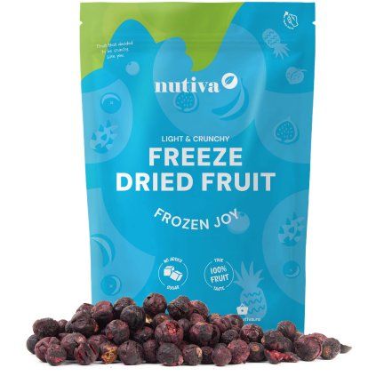 NUTIVA Lyofilizované čierne ríbezle 100g