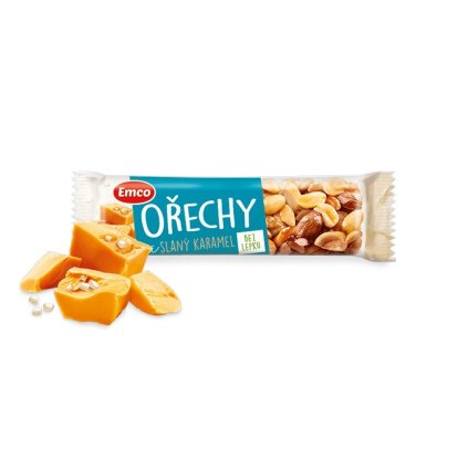 Tycinka orechy slany karamel produktova
