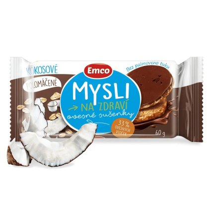 Ovesne susenky polomacene kokos produktova