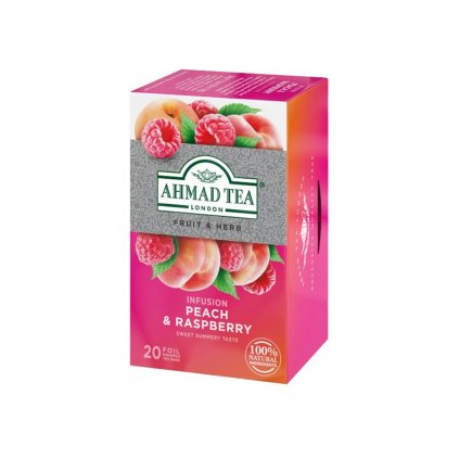 Ahmad tea peach and raspberry