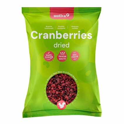 NUTIVA Brusnice (Kľukva) Premium 1kg