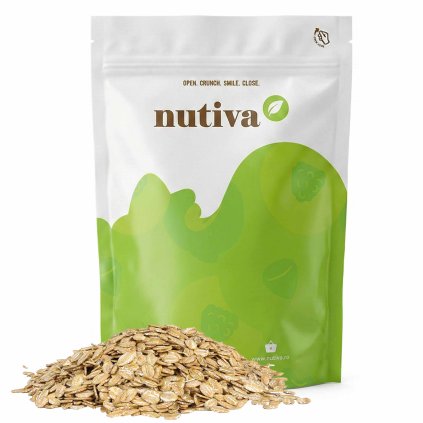 NUTIVA BIO Ražné vločky 300g