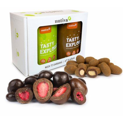 NUTIVA Fruity Nut Box 850g white