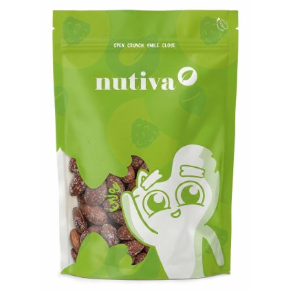 NUTIVA Mandle solené s údenou príchuťou 500g
