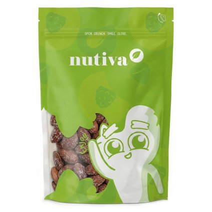 NUTIVA Mandle solené s údenou príchuťou 500g