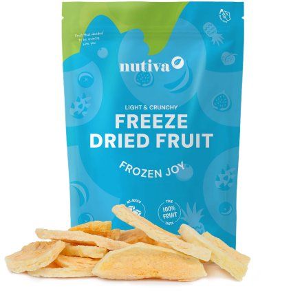 NUTIVA Lyofilizovaný melón cantaloupe 100g