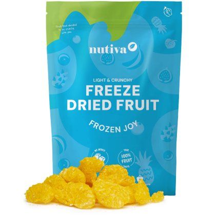 NUTIVA Lyofilizované mandarinky 80g