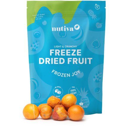 NUTIVA Cherry paradajky sušené mrazom 80g
