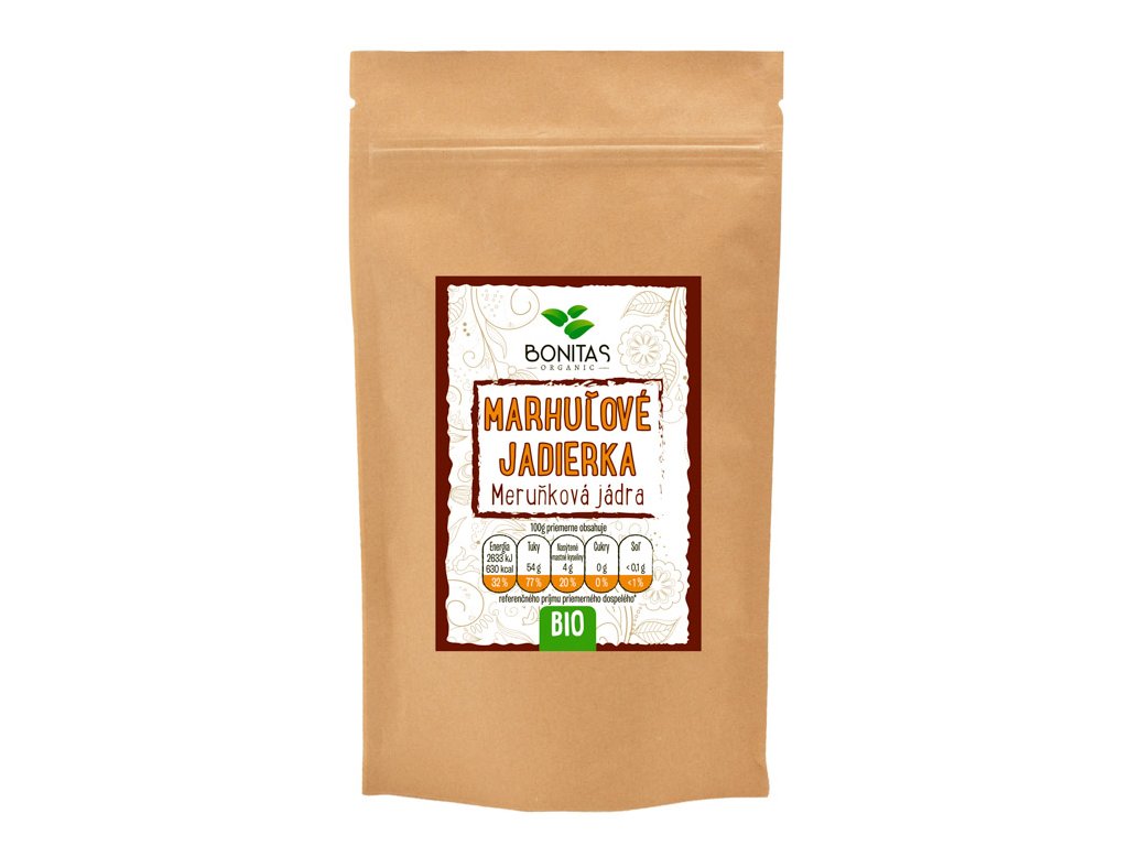 BONITAS BIO Marhuľové jadierka 250g