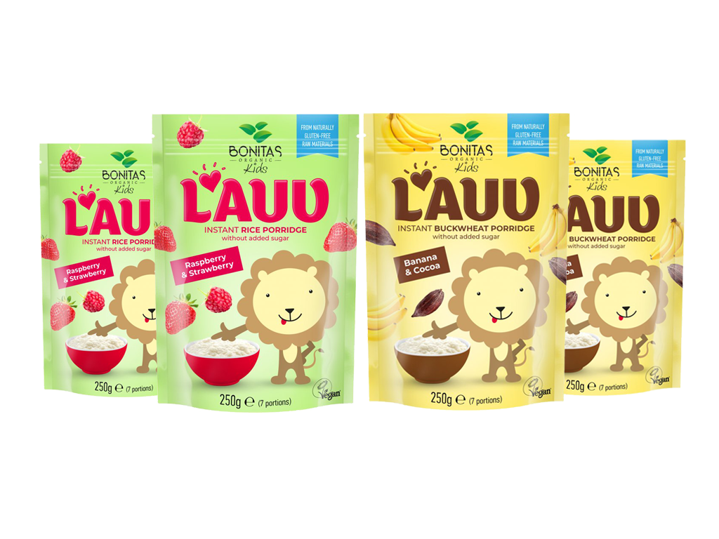 BIO Detská kaša Lion Lauv MEGA PACK 4x250g