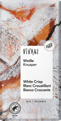 VIVANI BIO Biela chrumkavá čokoláda 100g