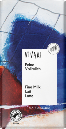 VIVANI Mliečna čokoláda 100g