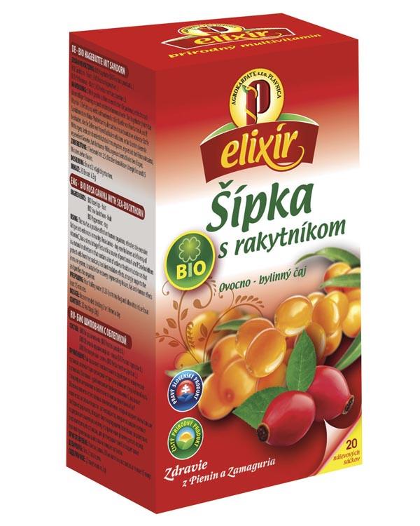 AGROKARPATY BIO čaj šípka s rakytníkom 30g