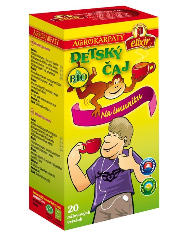 AGROKARPATY BIO Detský čaj na imunitu 40g