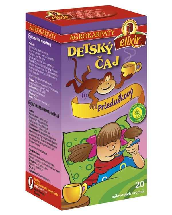 AGROKARPATY Detský čaj prieduškový 40g