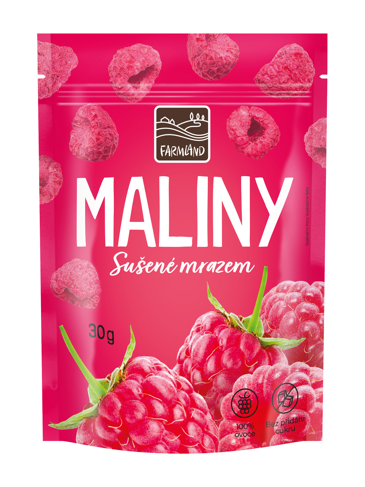 FARMLAND Maliny sušené mrazom 30g
