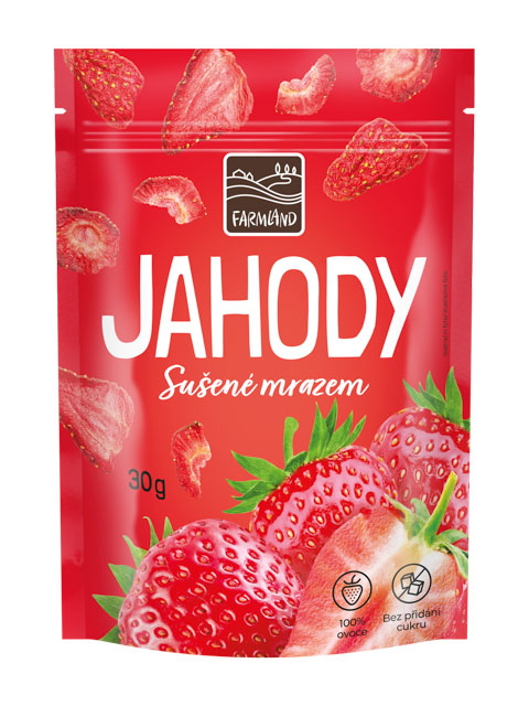 FARMLAND Jahody sušené mrazom 30g