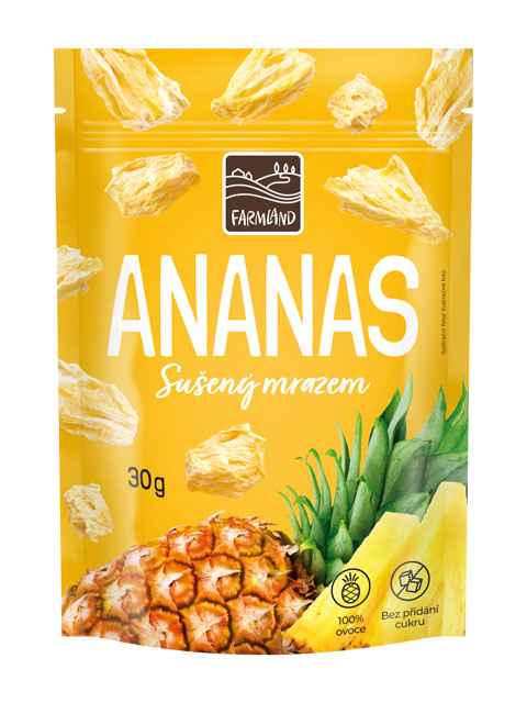 FARMLAND Ananás sušený mrazom 30g