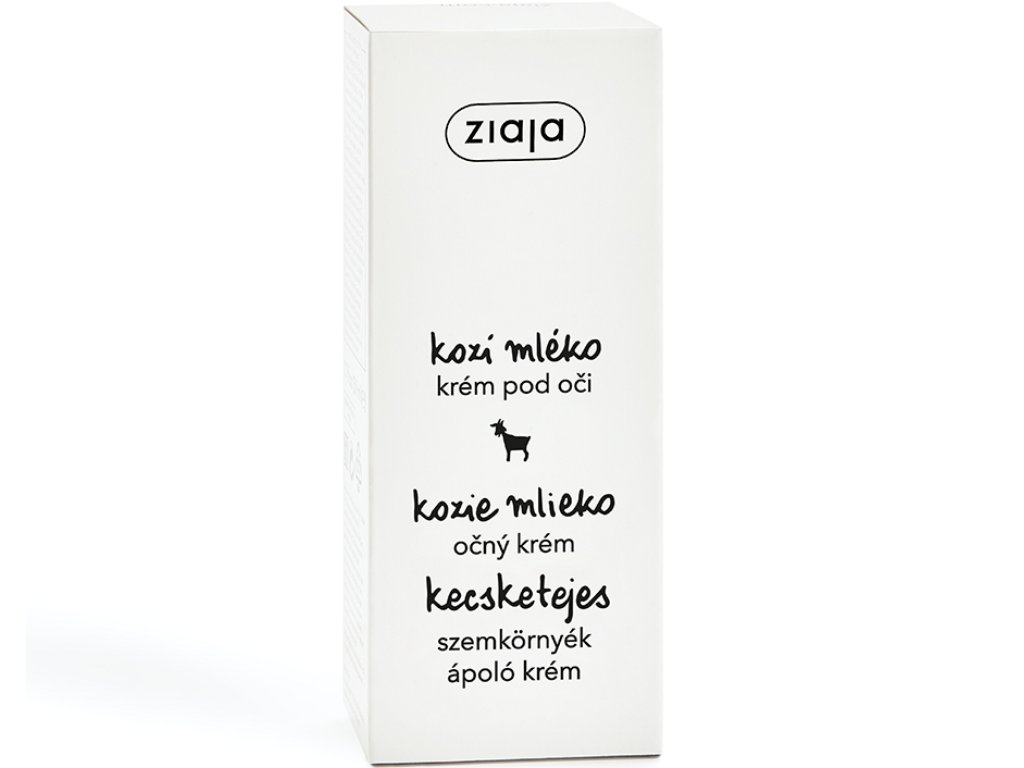 ZIAJA Výživný očný krém s kozím mliekom 15ml