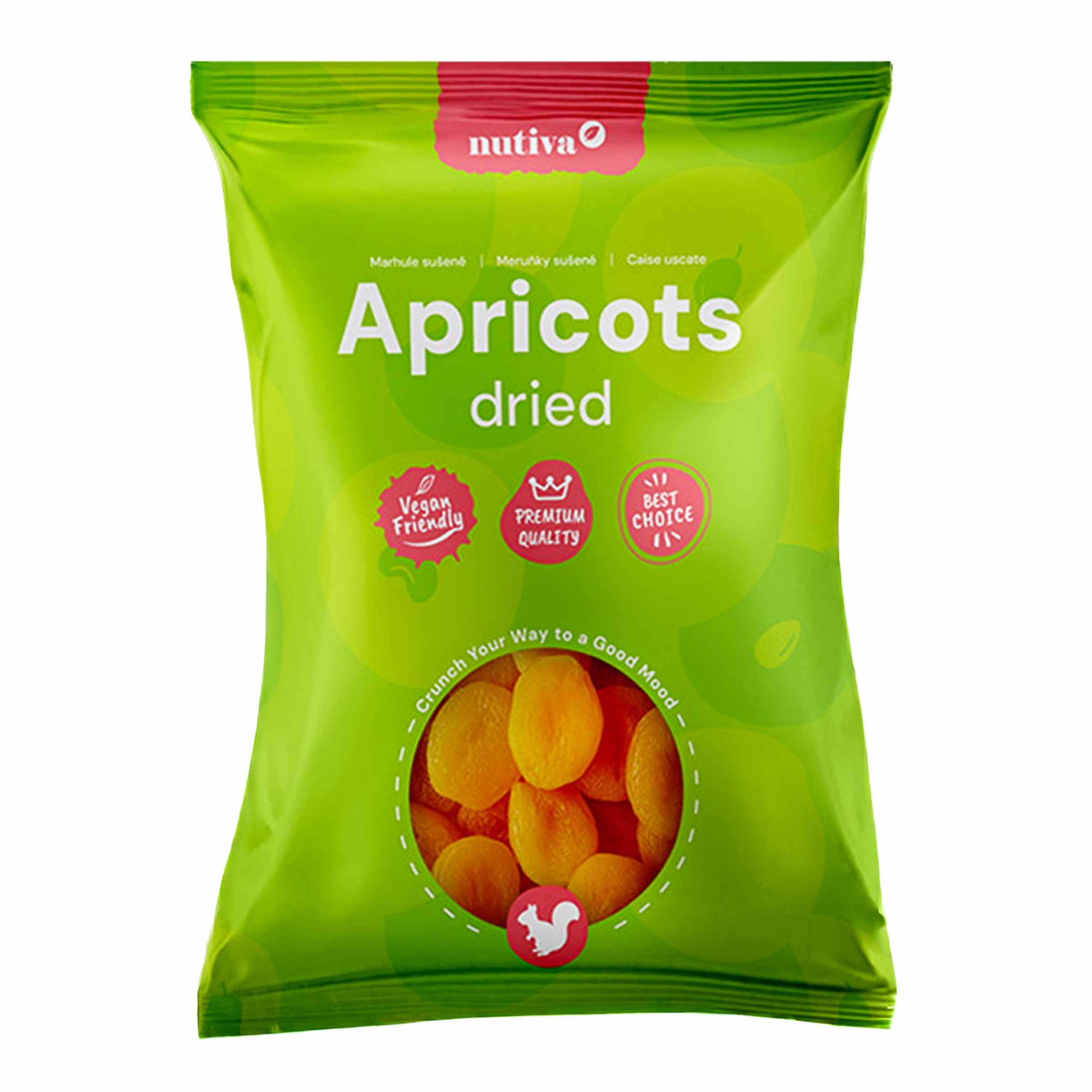 NUTIVA Marhule sušené Premium 1kg