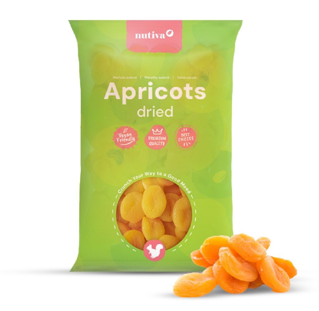 NUTIVA Marhule sušené Premium 1kg