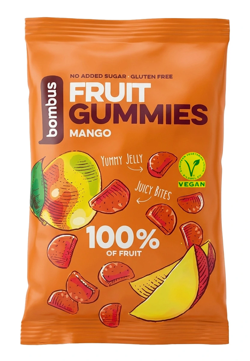 BOMBUS Fruit gummies Mango 35g
