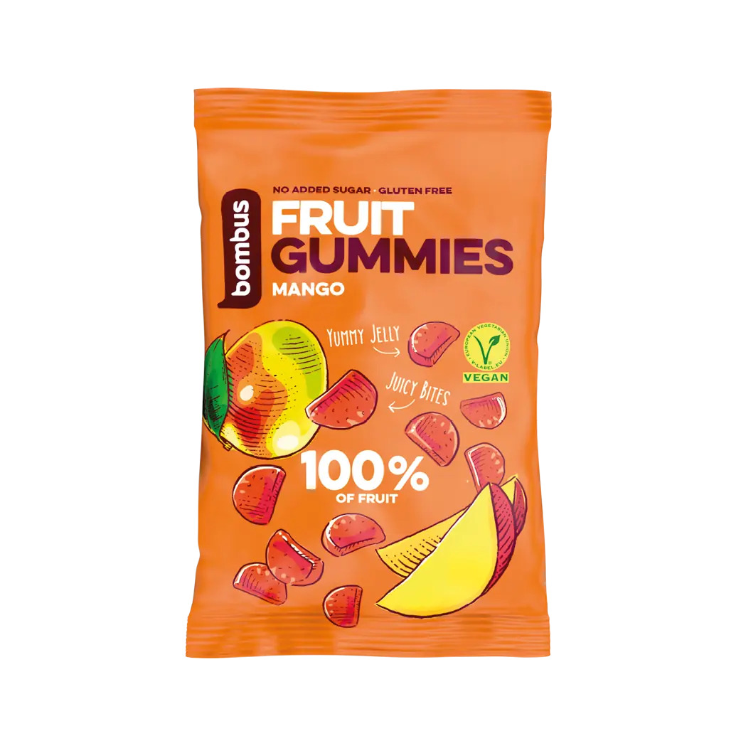 BOMBUS Fruit gummies Mango 35g
