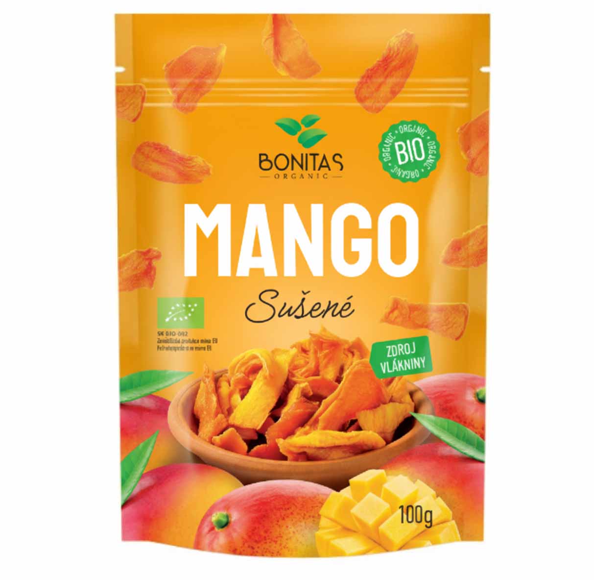 BIO Sušené mango BONITAS 100g