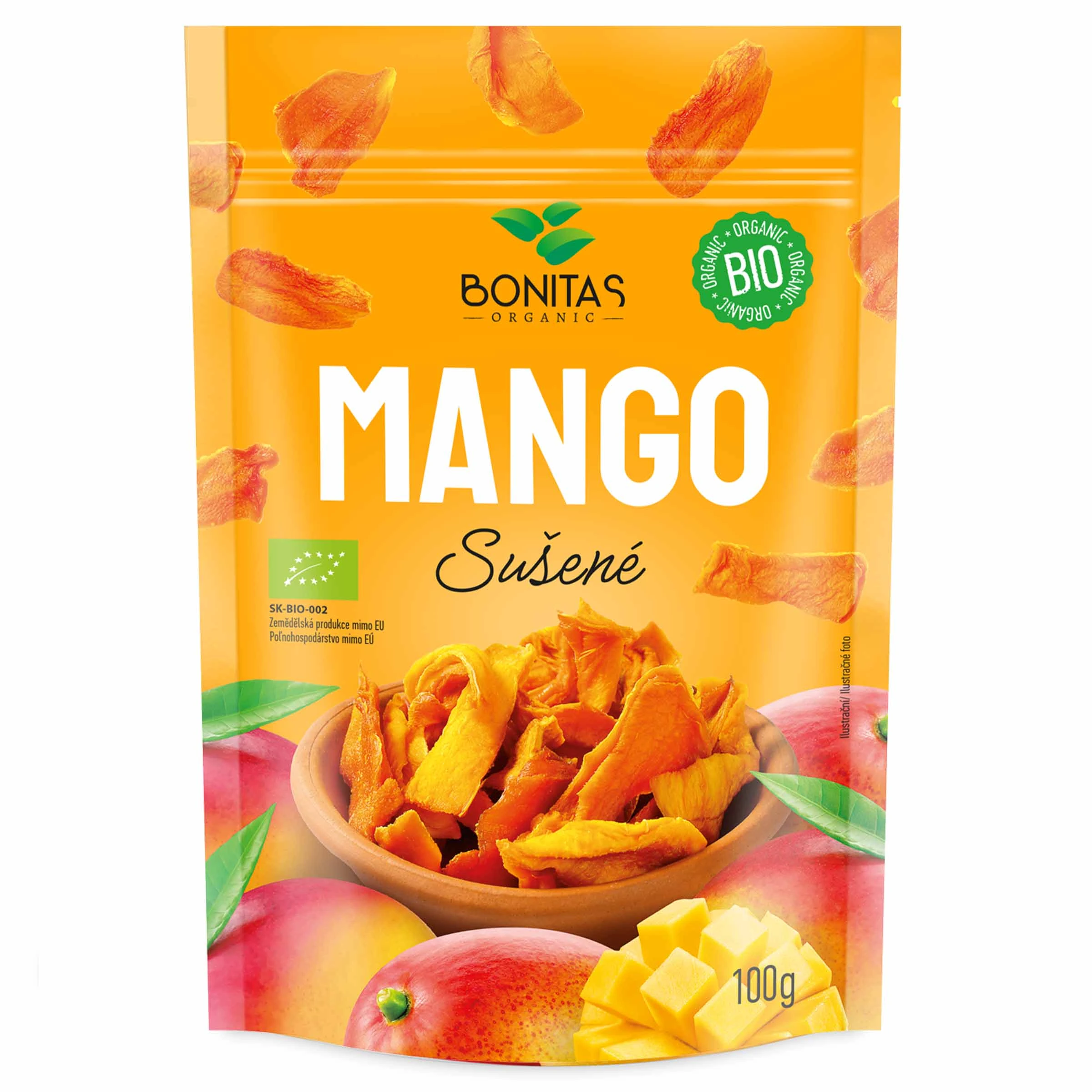 BIO Sušené mango BONITAS 100g