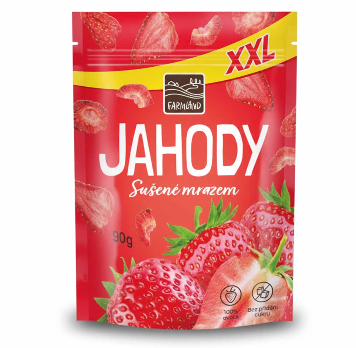 FARMLAND Jahody sušené mrazom 90g