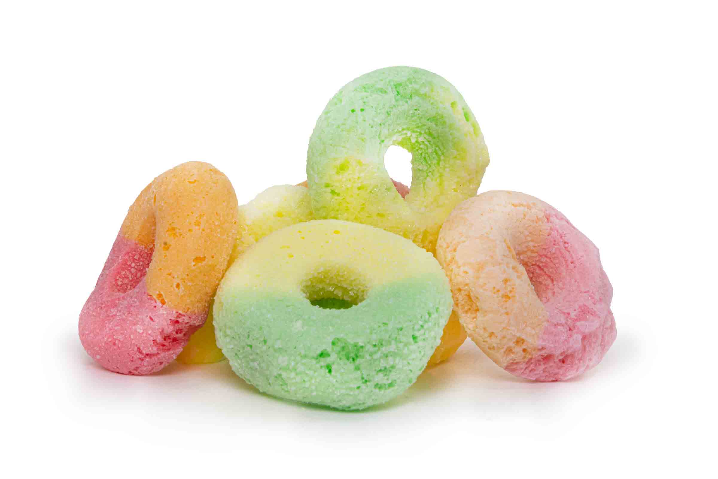 NUTIVA Žele krúžky - sušené mrazom 50g