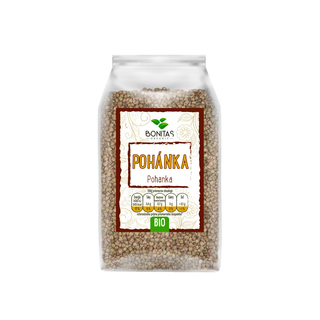 BIO Pohánka lúpaná BONITAS 500g
