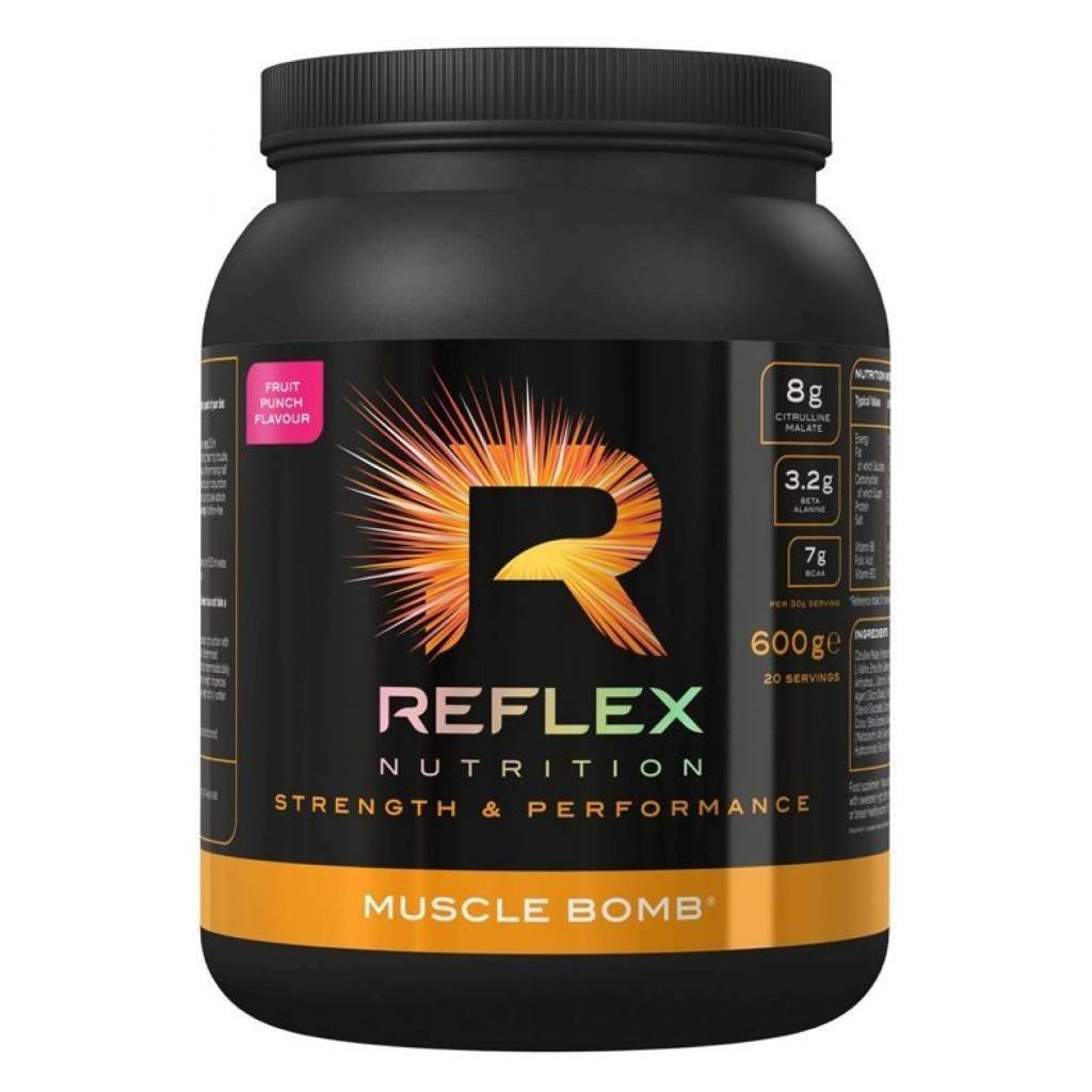 reflex nutrition muscle bomb 600 g