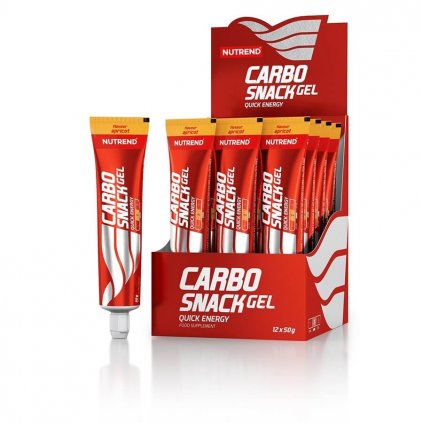 Nutrend Carbosnack s kofeinem 50g (Příchuť Meruňka)