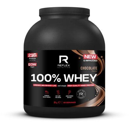 reflex nutrition 100 whey protein 2000 g new
