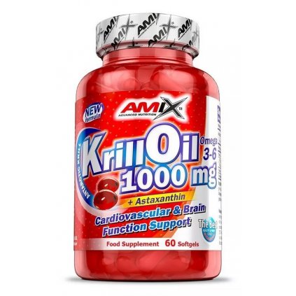 amix krilovy olej 1000 mg 60 kapsli