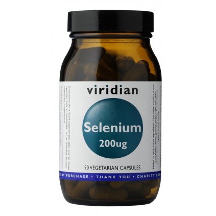 viridian selenium 200 g 90 kapsli