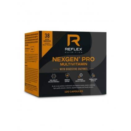 reflex nexgen pro digestive enzymes 120 kapsli