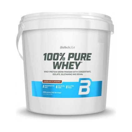 biotech usa 100 pure whey protein 4000 g