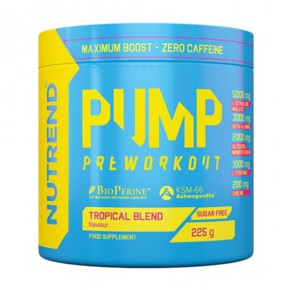 nutrend pump pre workout 225 g