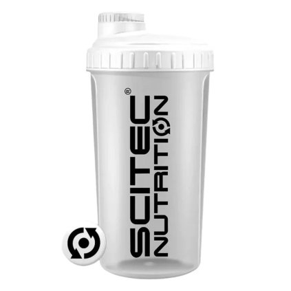 scitec nutrition shaker 700 ml bila