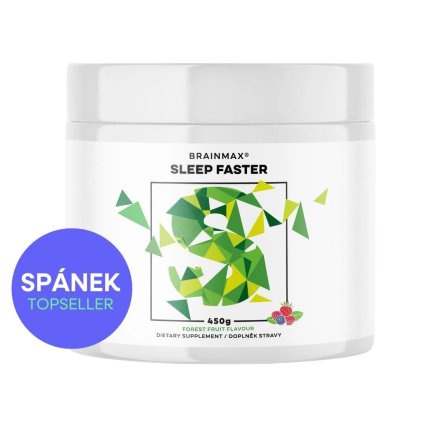 brainmax sleep faster lesni ovoce sladsi verze 450 g