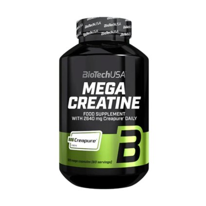 biotech usa mega creatine creapure 120 kapsli