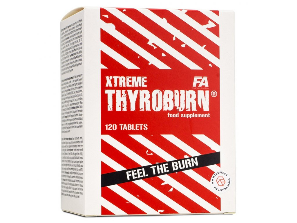 FA nutrition xtreme thyroburn 120 caps