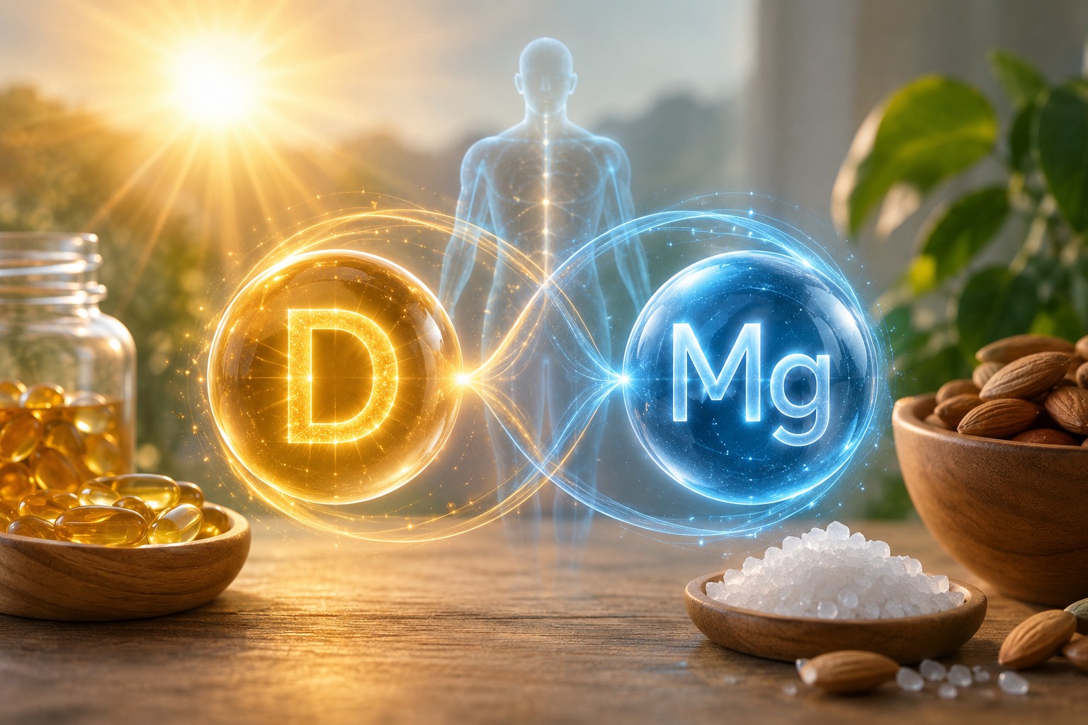 Proč suplementace vitamínu D zvyšuje nároky na hořčík?